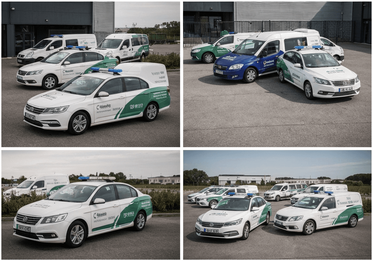 Delivery Fleet Branding